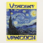 Vincent Van Gogh Sterrennacht Planner (Voorkant)