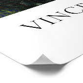 Vincent Van Gogh Sterrennacht Poster (Hoek)