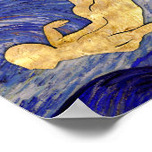 Vincent Van Gogh Sterrennacht Poster (Hoek)