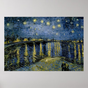 Vincent van Gogh - Sterrennacht Poster