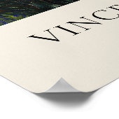 Vincent Van Gogh Sterrennacht Poster (Hoek)