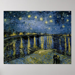 Vincent van Gogh - Sterrennacht Poster