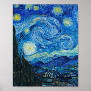 Vincent Van Gogh - Sterrennacht Poster