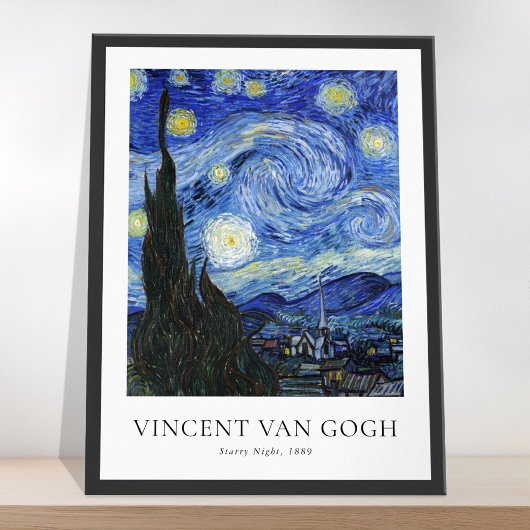 Vincent Van Gogh Sterrennacht Poster