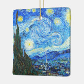Vincent Van Gogh Sterrennacht  schilderen Keramisch Ornament (Links)