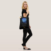Vincent Van Gogh. Sterrennacht schilderkunst Tote Bag (Op model)