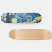 Vincent Van Gogh - Sterrennacht Skateboard (Horizontaal)