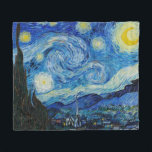 Vincent Van Gogh Sterrennacht Sky Fleece Blanket<br><div class="desc">Deze tijdloze deken van Sterrennacht fleece is niet alleen mooi om naar te kijken, deze artistieke deken van Van Gogh is ook zeer veelzijdig. Laat je nu in deze luie en stijlvolle blauwe Sterrennacht deken vallen! Meer hoogwaardige, fijne kunstproducten van Vincent Van Gogh zijn ook beschikbaar in mijn winkel =>...</div>
