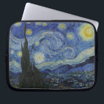 Vincent van Gogh Sterrennacht Sleeve<br><div class="desc">Vincent van Gogh's beroemde schilderij 'Sterrennacht' op de beschermlaag van je computer.</div>