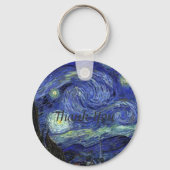 Vincent van Gogh, Sterrennacht Sleutelhanger (Voorkant)