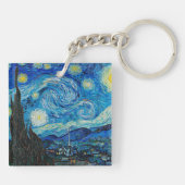 Vincent van Gogh, Sterrennacht Sleutelhanger (Achterkant)