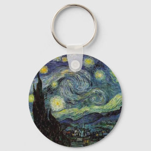 Vincent van Gogh - Sterrennacht Sleutelhanger