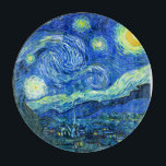 vincent van gogh sterrennacht snijplank<br><div class="desc">Van Gogh's beroemde schilderij,  "De Sterrennacht". Van Gogh schilderde tijdens zijn verblijf in het asiel van Saint Remy in de jaren tachtig de rolheuvels en de cyperbomen die hij uit zijn raam zag. Digitaal verbeterd door PixDezines. Copyright © 2008-2016 PixDezines.com™ en PixDezines™ op zazzle.com. Alle rechten voorbehouden.</div>