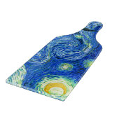 vincent van gogh sterrennacht snijplank (Hoek)