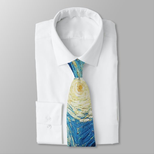 Vincent Van Gogh Sterrennacht Stropdas (Gebonden)