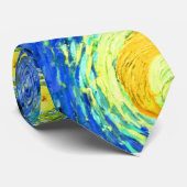vincent van gogh sterrennacht stropdas (Opgerold)