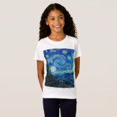 Vincent Van Gogh - Sterrennacht T-shirt (Voorkant volledig)
