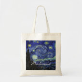 Vincent van Gogh, Sterrennacht Tote Bag (Voorkant)