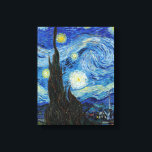 Vincent Van Gogh Sterrennacht Vintage Fijne Kunst Canvas Afdruk<br><div class="desc">Vincent Van Gogh Sterrennacht Vintage Fijne Kunst Canvasprint</div>