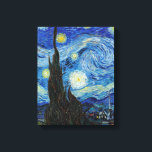 Vincent Van Gogh Sterrennacht Vintage Fijne Kunst Canvas Afdruk<br><div class="desc">Vincent Van Gogh Sterrennacht Vintage Fijne Kunst Canvasprint</div>