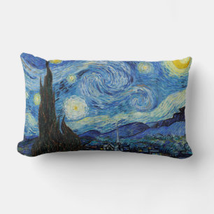 Vincent Van Gogh Sterrennacht Vintage Fijne Kunst Kussen