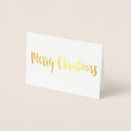 Vincent van Gogh Sterrennacht Vrolijk Kerstgoud Folie Kaarten