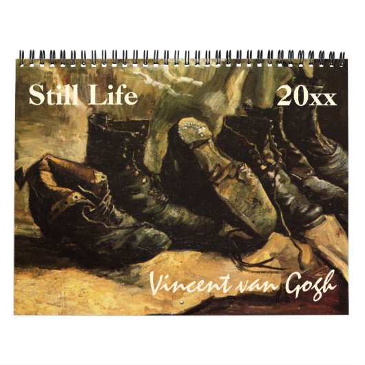 Vincent van Gogh still  Fine Art Kalender (Hoes)