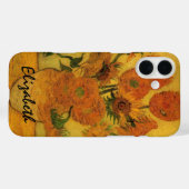 Vincent van Gogh still Life Vase met 15 zonnebloem Case-Mate iPhone Case (Achterkant (horizontaal))