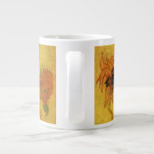 Vincent van Gogh still Life Vase met 15 zonnebloem Grote Koffiekop (Achterkant)
