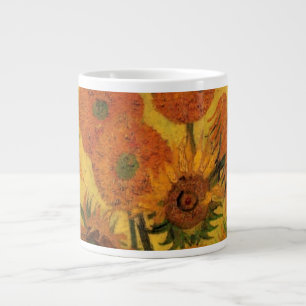 Vincent van Gogh still Life Vase met 15 zonnebloem Grote Koffiekop