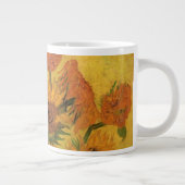 Vincent van Gogh still Life Vase met 15 zonnebloem Grote Koffiekop (Rechts)