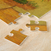 Vincent van Gogh still Life Vase met 15 zonnebloem Legpuzzel (Zijkant)