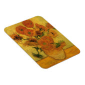 Vincent van Gogh still Life Vase met 15 zonnebloem Magneet (Rechterzijde)