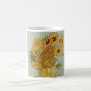 Vincent van Gogh still Life Vase met zonnebloemen  Koffiemok
