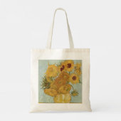 Vincent van Gogh still Life Vase met zonnebloemen Tote Bag (Achterkant)