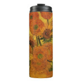 Vincent van Gogh Still Life Vase w 15 Sunflowers Thermosbeker (Voorkant)