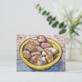 Vincent Van Gogh - Stilleven Aardappels Fijne Kuns Briefkaart (Staand voorkant)