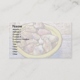 Vincent Van Gogh - Stilleven Aardappels Fijne Kuns Visitekaartje