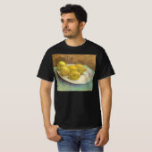 Vincent van Gogh - Stilleven citroenen op een bord T-shirt (Voorkant volledig)