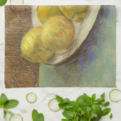 Vincent van Gogh - Stilleven citroenen op een Bord Theedoek (Gevouwen)