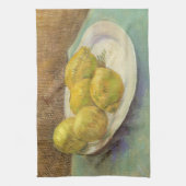 Vincent van Gogh - Stilleven citroenen op een Bord Theedoek (Verticaal)