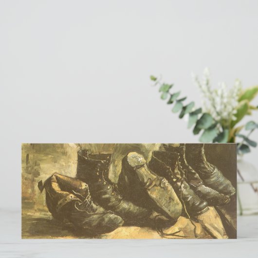 Vincent van Gogh - Stilleven drie paar schoenen (Staand voorkant)
