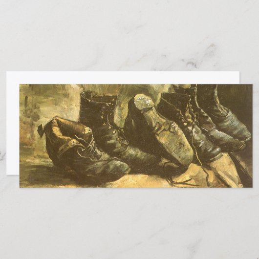 Vincent van Gogh - Stilleven drie paar schoenen (Voorkant / Achterkant)