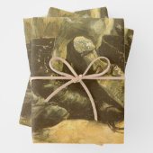 Vincent van Gogh - Stilleven drie paar schoenen Inpakpapier Vel (In situ)