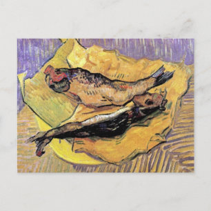 Vincent Van Gogh - Stilleven Haringen Fijne Kunst Briefkaart
