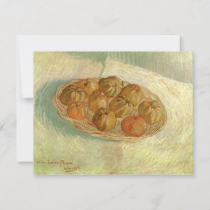 Vincent van Gogh - Stilleven mand met appels