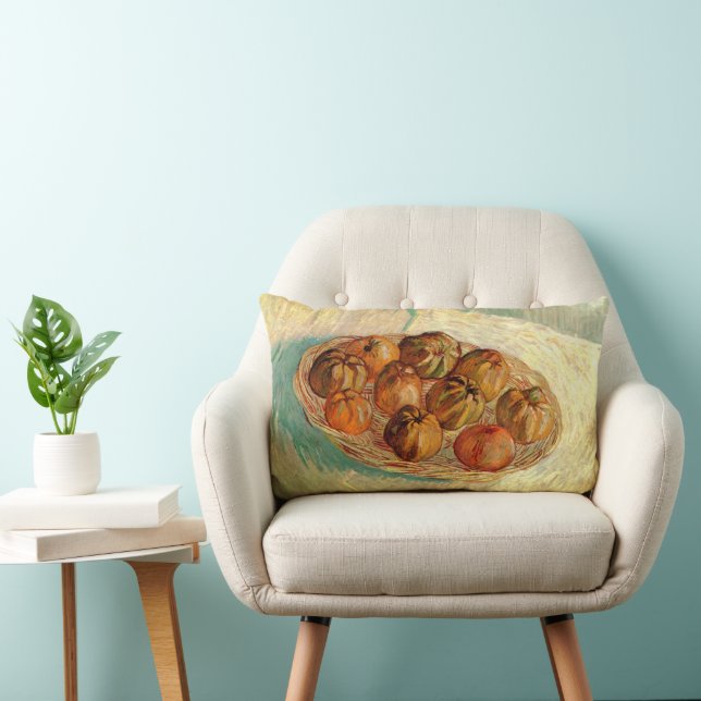 Vincent van Gogh - Stilleven mand met appels Kussen (Stoel)