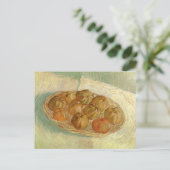 Vincent van Gogh - Stilleven mand van appels Briefkaart (Staand voorkant)