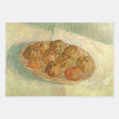 Vincent van Gogh - Stilleven mand van appels Inpakpapier Vel (Voorkant)