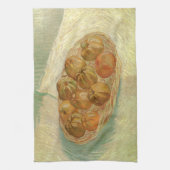 Vincent van Gogh - Stilleven mand van appels Theedoek (Verticaal)